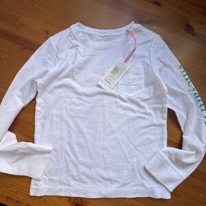 Vineyard vines kids Avalon New Jersey long sleeve Tshirt size 5/6 NWT
